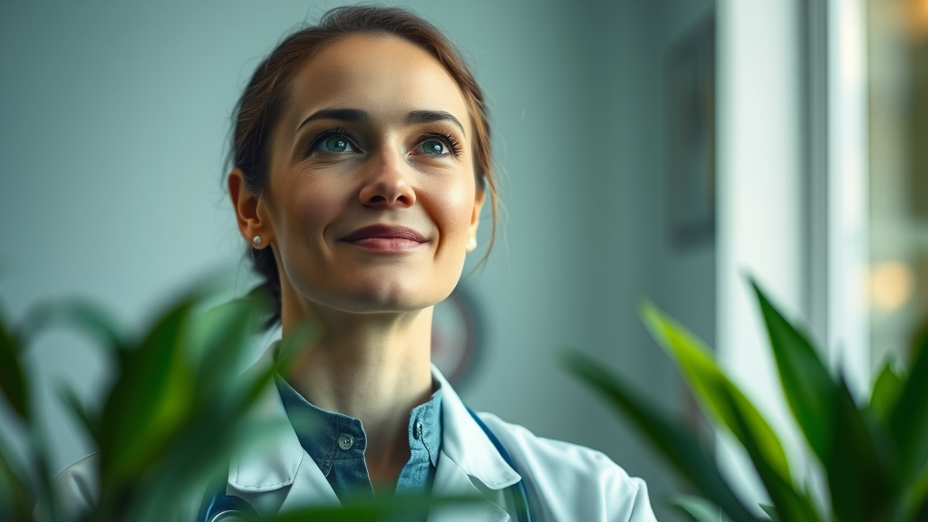 Thermotherapy expert insights: professional looking confidently toward future of steam-based healing
