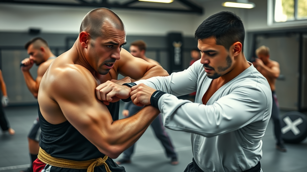 Martial arts mental benefits seen during dynamic training session at Universal Grappling Academy