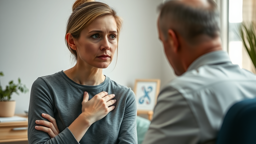 Consultation discussing integrative detoxification therapies and myths