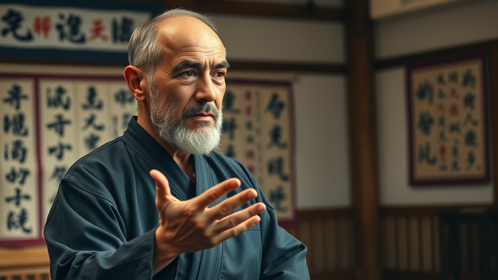 Martial arts mental benefits demonstrated by multigenerational family practicing together