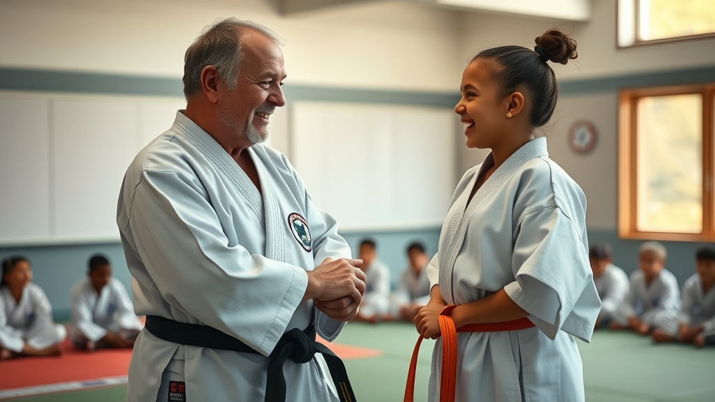 Tiger Choi martial arts student awarded new belt for progress and discipline