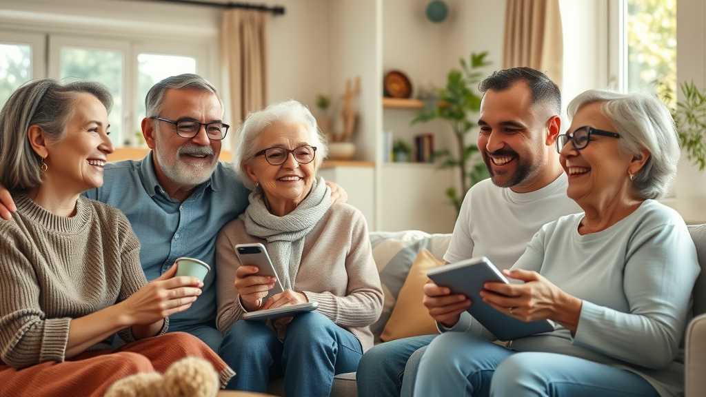 Happy family enjoying life after Lifekind Health